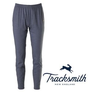 Tracksmith Session Pants Joggers Running Boston Marathon ankle Zips Rabbit Tight